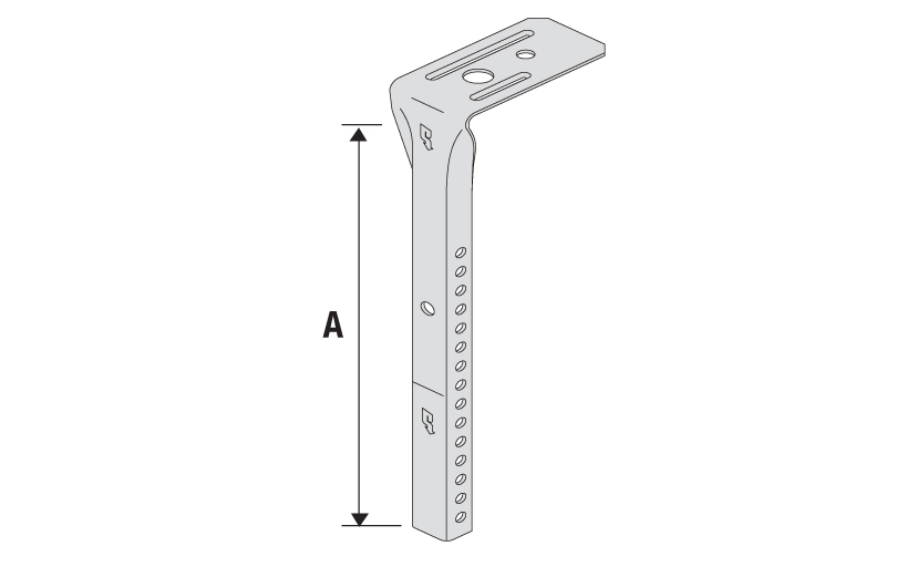 Knauf - Nonius gornji dio C3 118 cm - Nonius ovjes gornji dio sa anitkorozivnom zaštitom C3