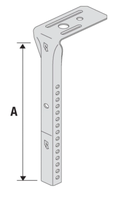 Knauf - Nonius gornji dio 58 cm - Nonius ovjes gornji dio sa antikorozivnom zaštitom C5