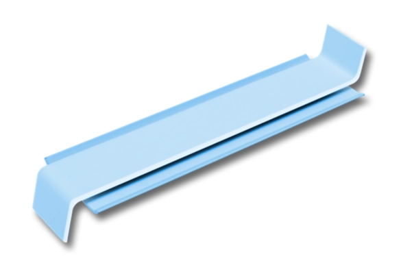 Knauf - Perfex Alu-Stoßverbinder Sonderlack - Perfex Aluminium Stossverbinder blau