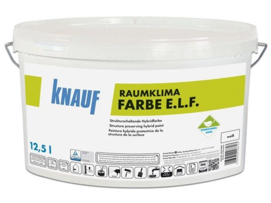 Knauf - Raumklima Farbe E.L.F. - Raumklima Farbe ELF 12,5l