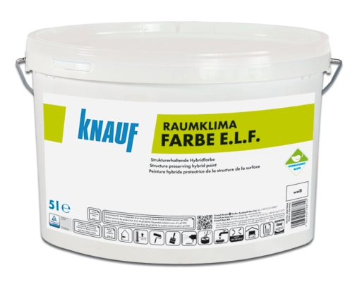 Knauf - Raumklima Farbe E.L.F. - Raumklima Farbe E.L.F. 5l
