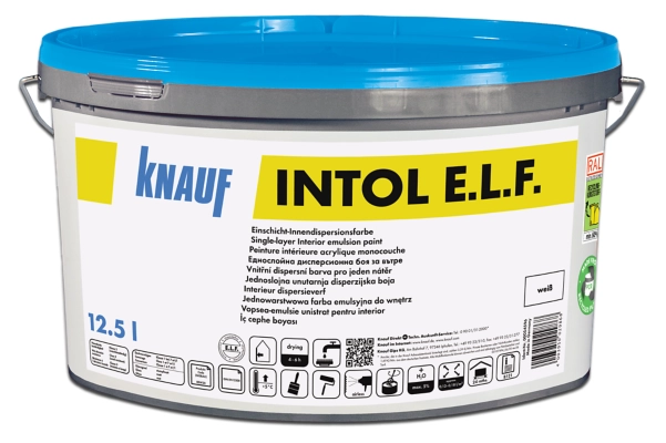 Knauf - Intol E.L.F. - Retusche Intol ELF 12,5L weiß