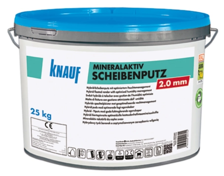 Knauf - MineralAktiv Scheibenputz 2.0