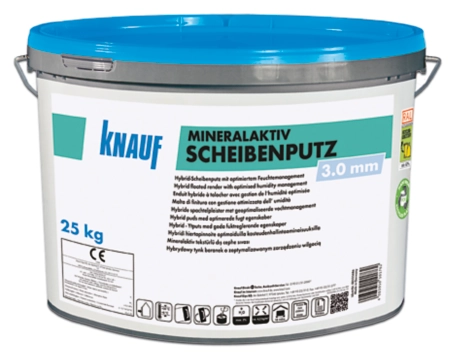 Knauf - MineralAktiv Scheibenputz 3.0