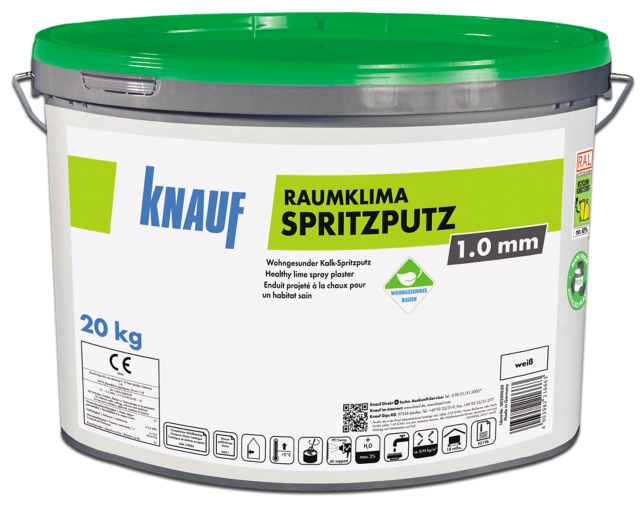 Knauf - Raumklima Spritzputz