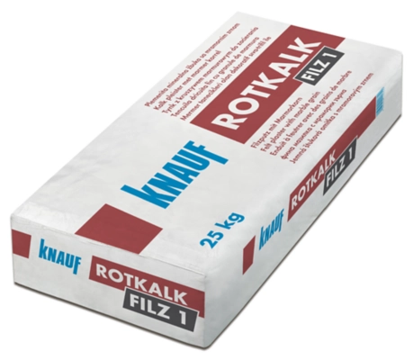 Knauf - Rotkalk Filz 1 - Retusche Rotkalk Filz1 25kg