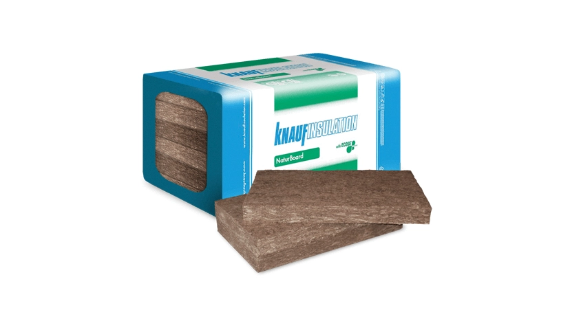 Knauf - Πετροβάμβακας NaturBoard FIT PLUS - 535660  FIT PLUS 40 1000x600x40 mm