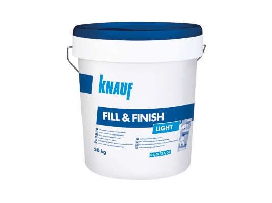 Knauf - Fill & Finish Light Ετοιμόχρηστο υλικό γεμίσματος - 550184 KNAUF FILL & FINISH LIGHT 20kg