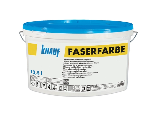 Knauf - Faserfarbe - 56210 FASERFARBE 100 Brillantweiss 12 5 l