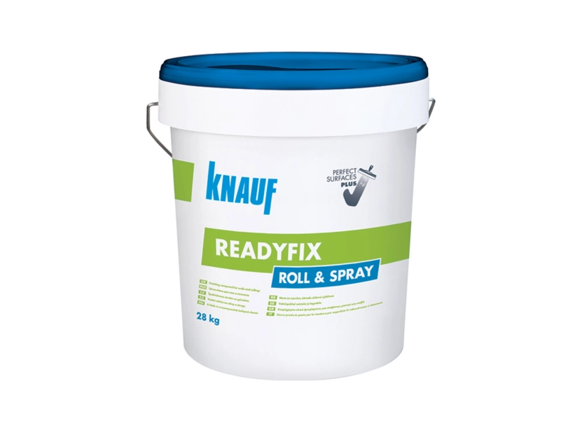 Knauf - Readyfix Roll & Spray Ετοιμόχρηστο υλικό φινιρίσματος τοίχων και οροφών - 618541 READYFIX ROLL & SPRAY