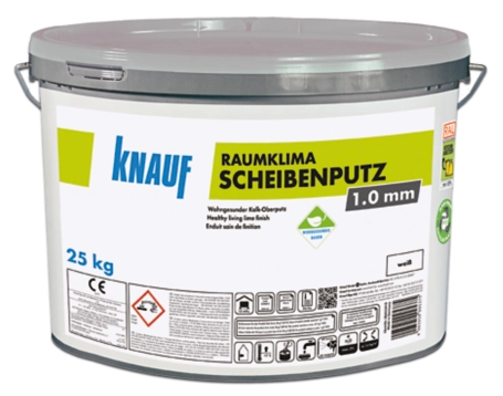 Knauf - Raumklima Scheibenputz 1.0
