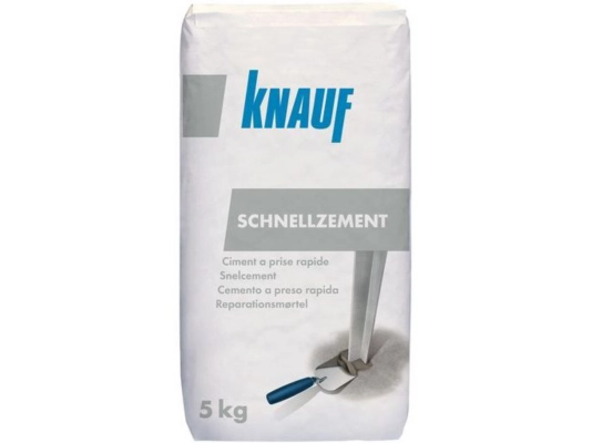 Knauf - Schnellzement 5 kg - 00006260 Schnellzement 5 kg