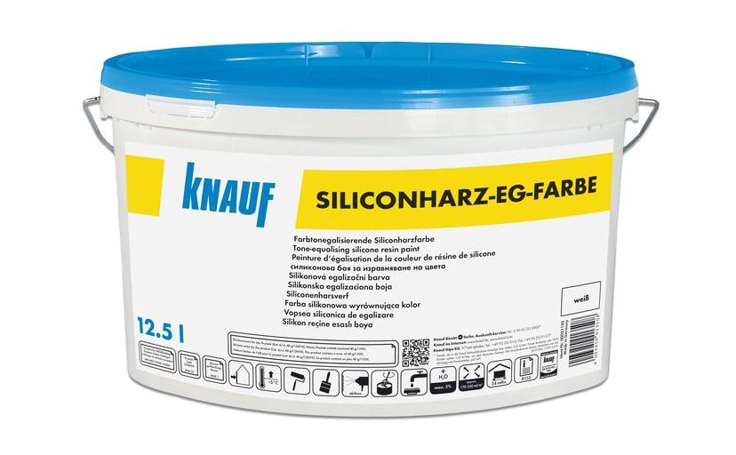 Knauf - Siliconharz - EG Farbe - Siliconharz-EG-Farbe 12,5l