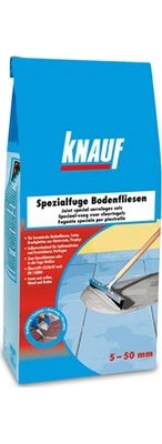 Knauf - Spezialfuge Bodenfliesen - 00056611 Spezialfuge Bodenfliesen cementno siva 5-50 mm 5 kg