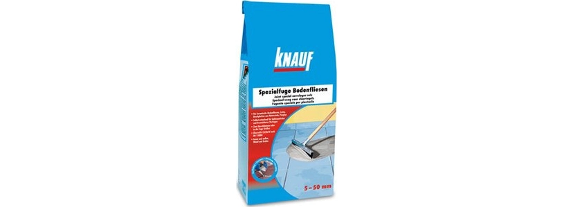 Knauf - Spezialfuge Bodenfliesen - 00056611 Spezialfuge Bodenfliesen cementno siva 5-50 mm 5 kg