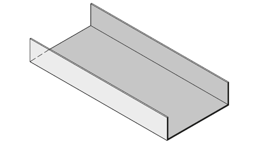 Knauf - UA-Profil 125/40/2 ohne Langloch - UA-Profil 125x40 o Langloch