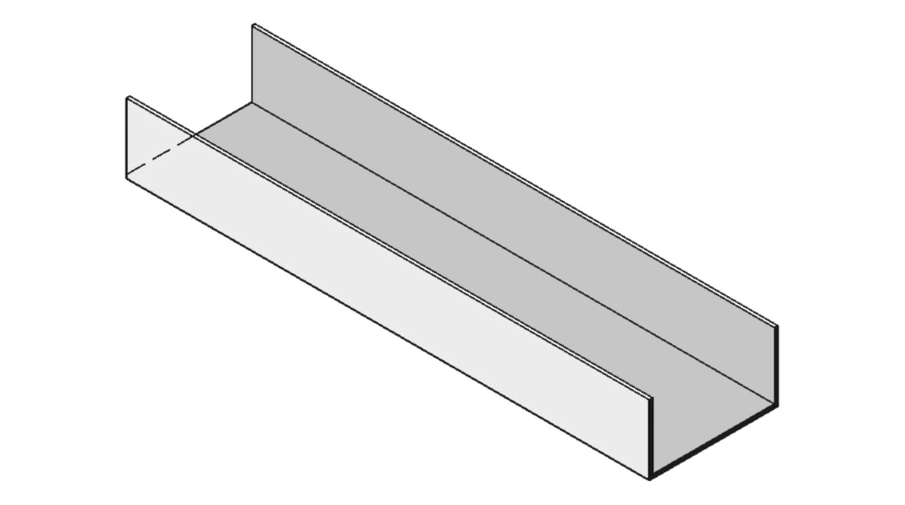 Knauf - UA-Profil 75/40/2 ohne Langloch - UA-Profil 75x40 o Langloch