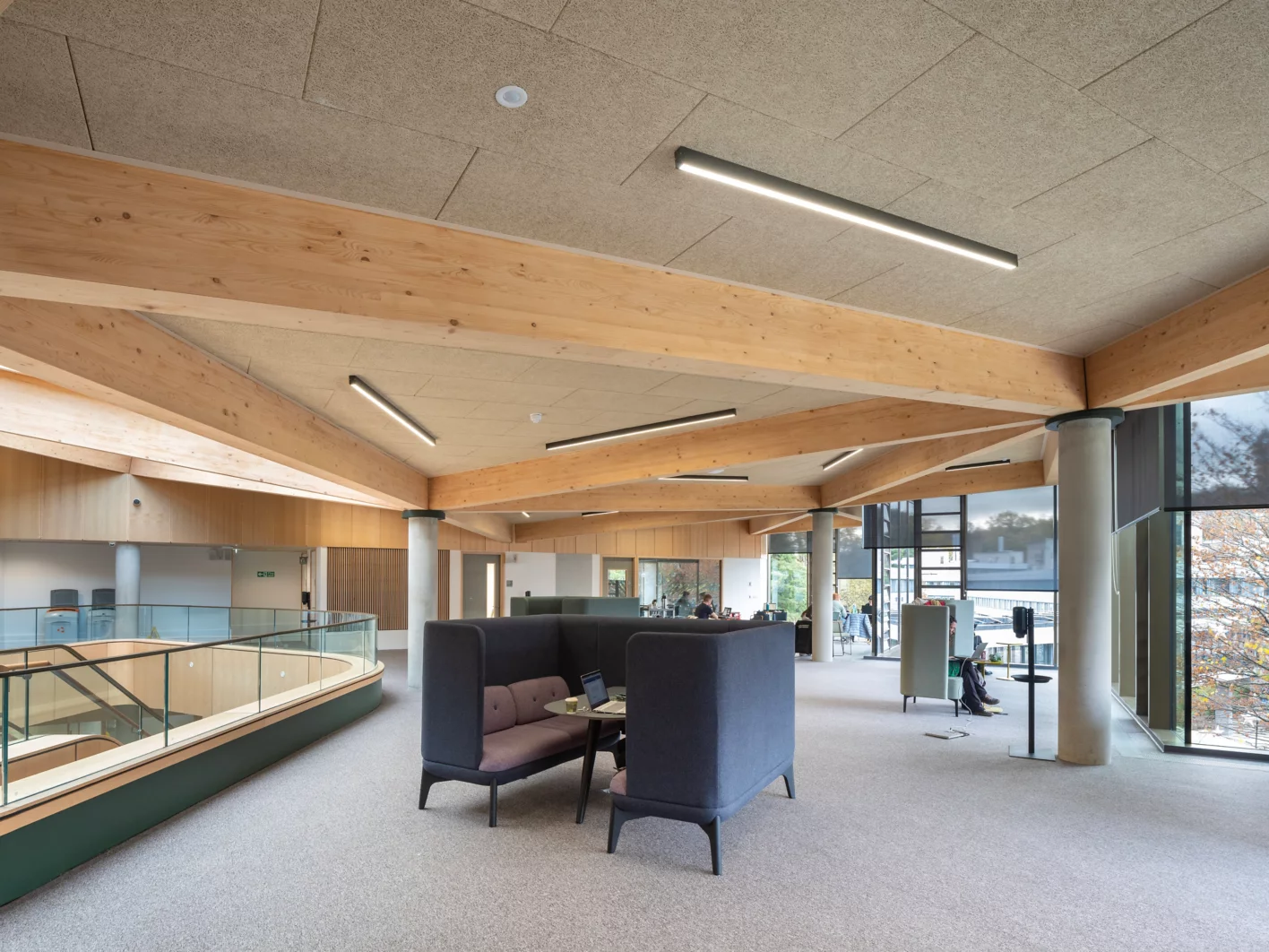 Campus Central, University of Stirling, UK | Ceilings