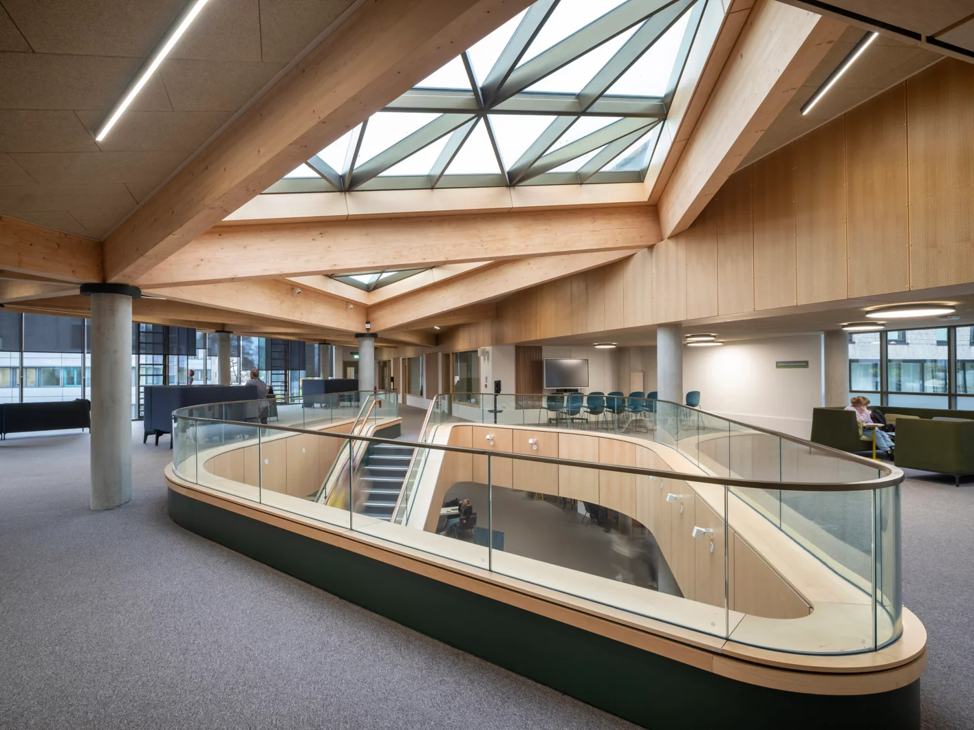 Campus Central, University of Stirling, UK | Ceilings