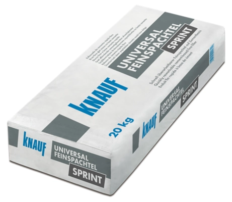Knauf - Universal-Feinspachtel Sprint - Universal Feinspachtel Sprint 20kg Sack liegend