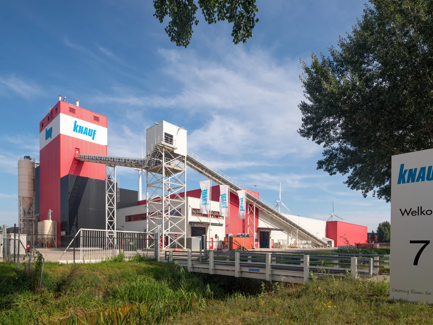 Knauf gipsplatenfabriek, Oosterhout