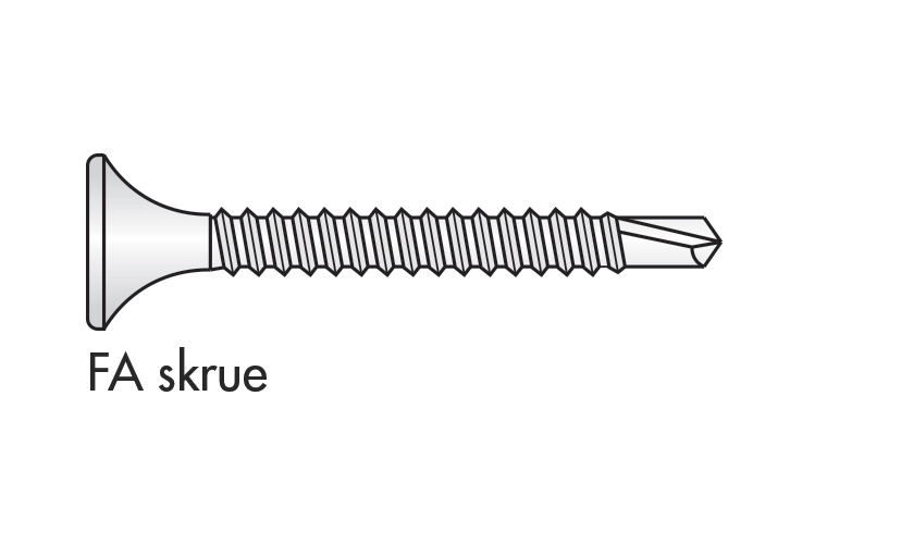 Knauf - FA Skruer, 35 - FA skrue