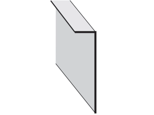 Knauf - L-profil til facader, 285 - L-profil til facader
