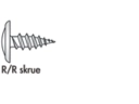 Knauf - R/R skrue