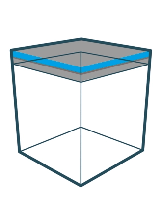 Knauf - Dachsanierungsplatte DDP-S - Anwendungsbereich Flachdach Piktogramm Icon