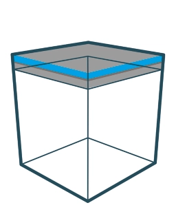 Knauf - Dachdämmplatte DDP-MAX - Anwendungsbereich Flachdach Piktogramm Icon