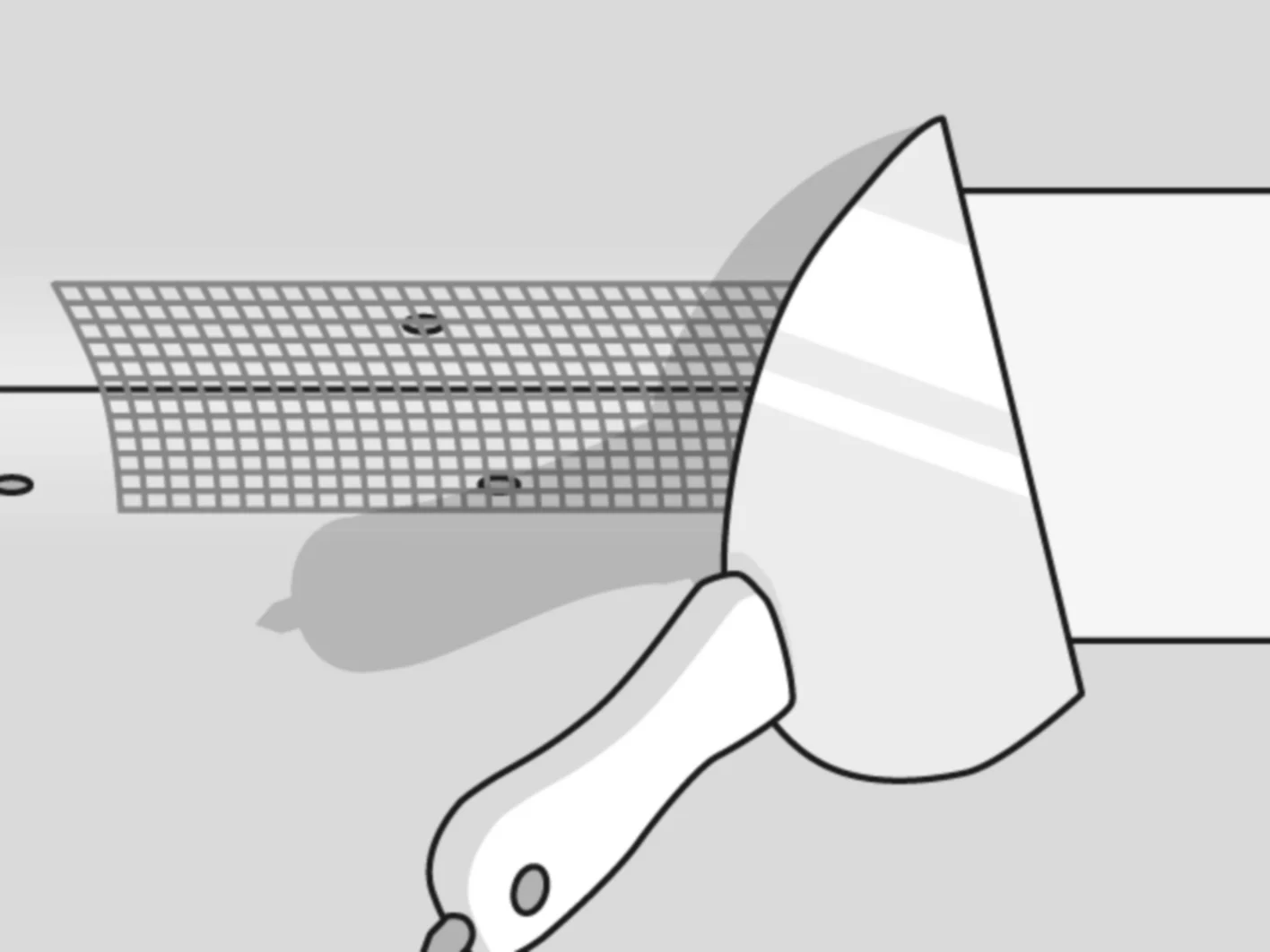 Fugenfueller leicht mit Easytape