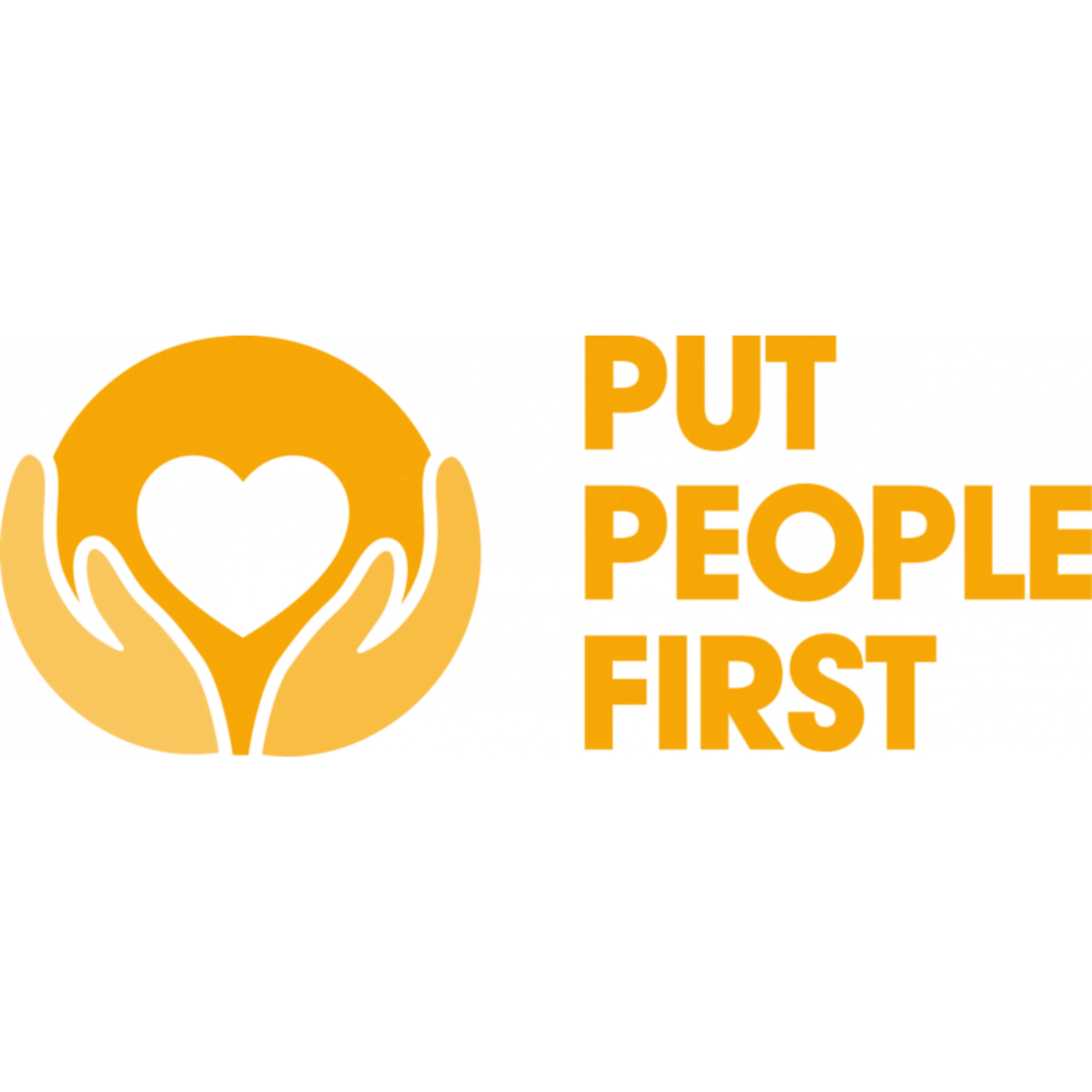 Nachhaltigkeit Logo Put People First