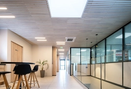 Knauf - Rold12 og Rold12 Fix - Rold12 acoustic ceiling in office