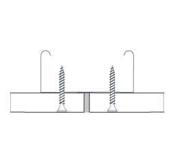 Knauf - Cleaneo SK 8/18 Q 12,5 akustiikkalevy - Stratopanel Solo reuna katto