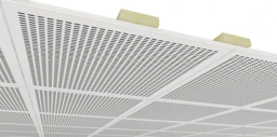 Knauf - Tectopanel Perf. G1 12.5 mm maalaamaton akustiikkalevy seinään tai kattoon - Tectopanel Tangent Ceiling Rendering