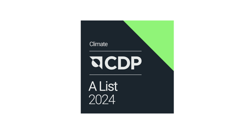 CDP Climate A List 2024 logo