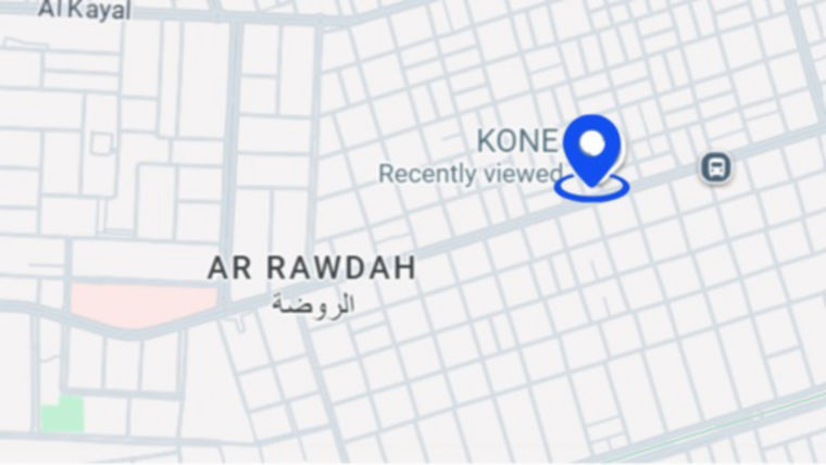KONE Jeddah Map