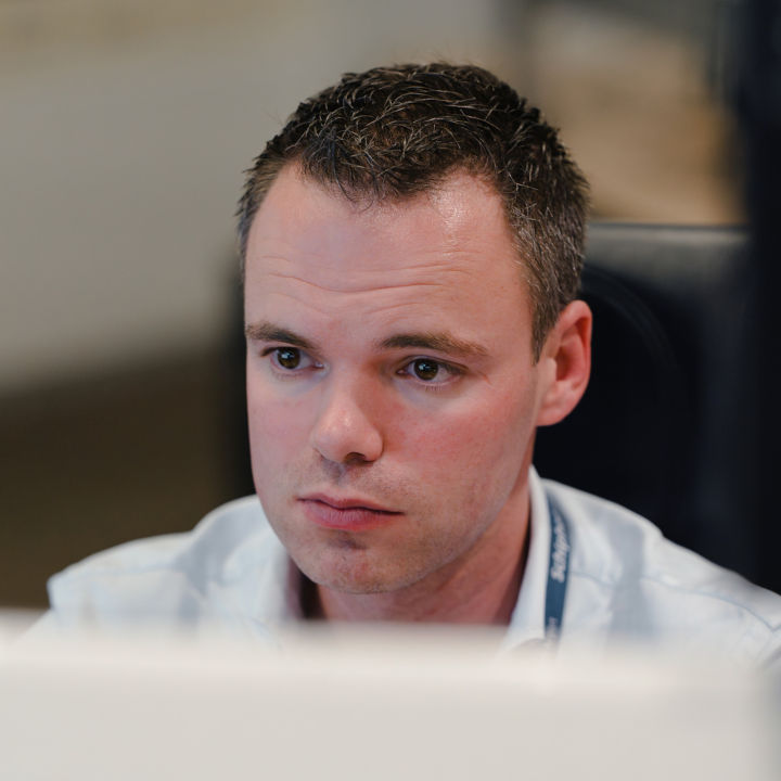 Sjoerd van Kampen, asset manager at Schiphol Airport.