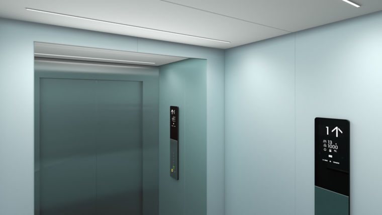 KONE_MonoSpace_300_DX_-_11031_Blue_Reflection_dynamic:760x428%2816-9%29