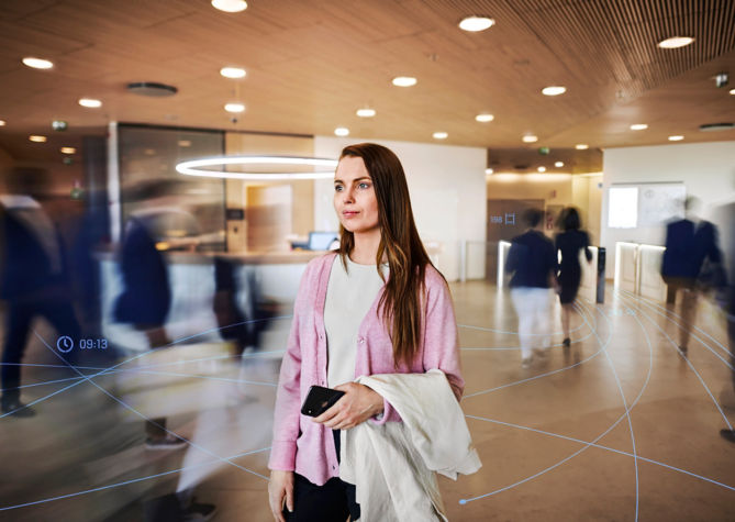 People_Flow_in_an_office_building:669x475