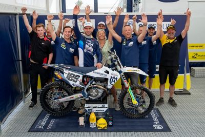 BRIAN BOGERS RACES TO THIRD OVERALL AT THE MXGP OF SPAIN