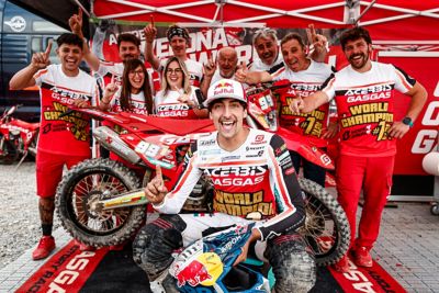 ANDREA VERONA WINS 2024 ENDURO2 WORLD CHAMPIONSHIP | GASGAS