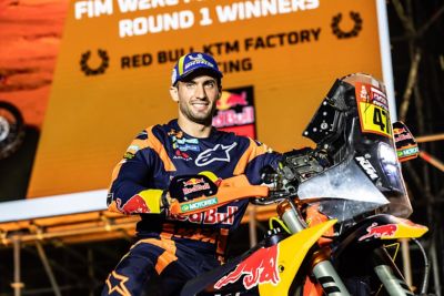 KTM CELEBRATES 19TH DAKAR RALLY TITLE WITH 2023 WINNER KEVIN BENAVIDES