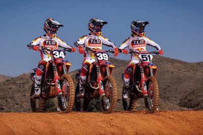 TROY LEE DESIGNS/RED BULL/GASGAS FACTORY RACING TAKING THINGS OUTDOORS ...