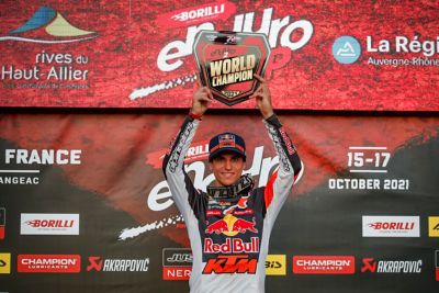 KTM’S JOSEP GARCIA IS CROWNED FIM ENDURO2 WORLD CHAMPION AFTER SUCCESSFUL 2021 SEASON