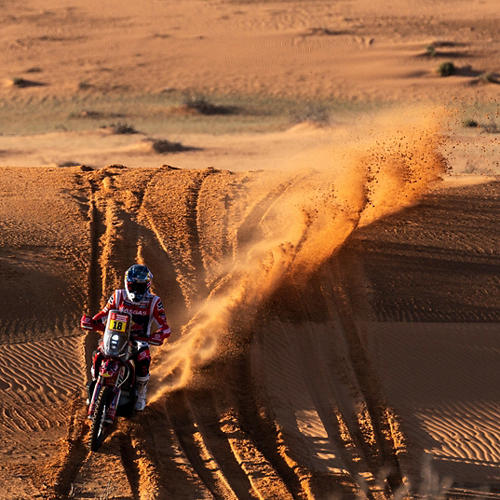 DANIEL SANDERS GETS BACK TO BUSINESS WITH SECOND OVERALL ON DAKAR RALLY STAGE EIGHT