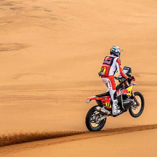 RED BULL GASGAS FACTORY RACING’S DANIEL SANDERS COMPLETES ANOTHER DAY AT THE DAKAR
