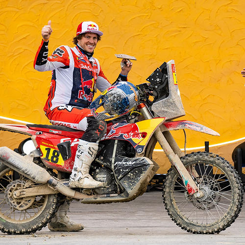 DANIEL SANDERS AND RED BULL GASGAS FACTORY RACING COMPLETE 2023 DAKAR RALLY IN SEVENTH OVERALL
