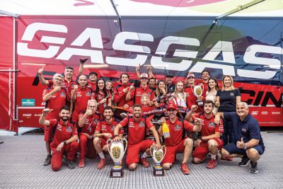 RED BULL GASGAS FACTORY RACING TRIUMPHS IN TRENTINO