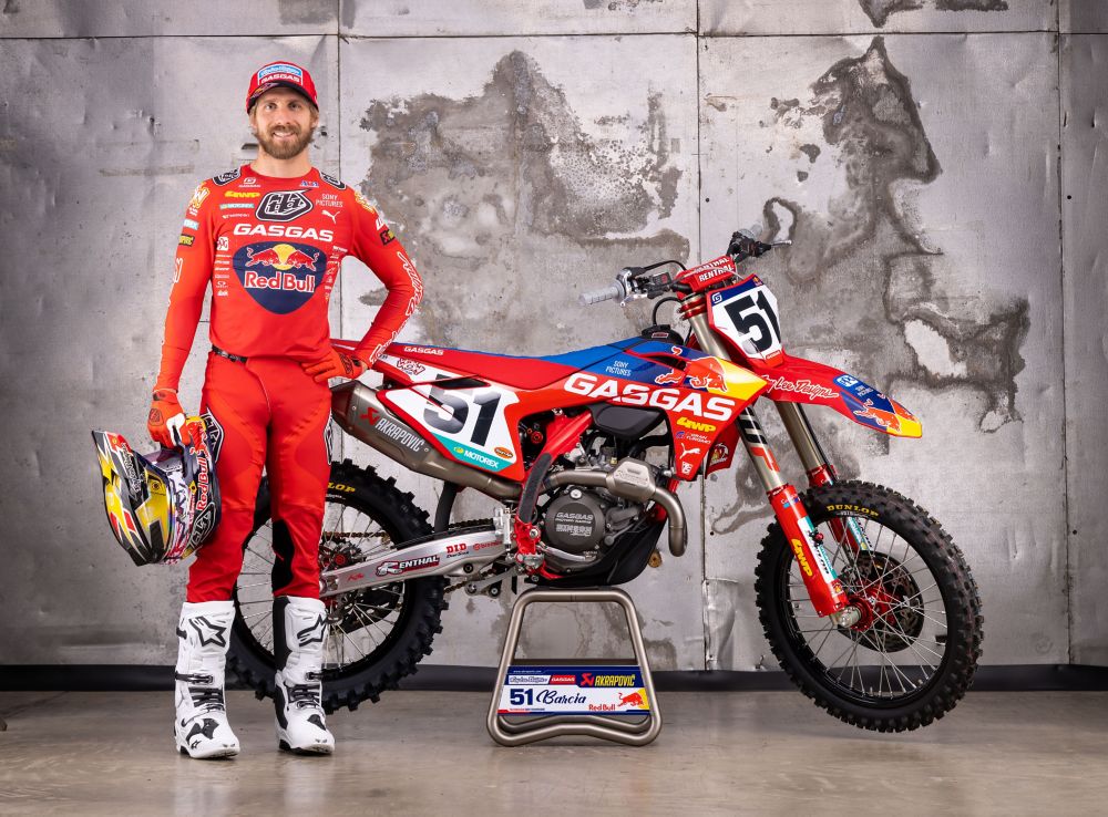 CHECK THIS OUT! IT'S THE ALL-NEW GASGAS/TROY LEE DESIGNS PRO SUPERCROSS  COLLECTION